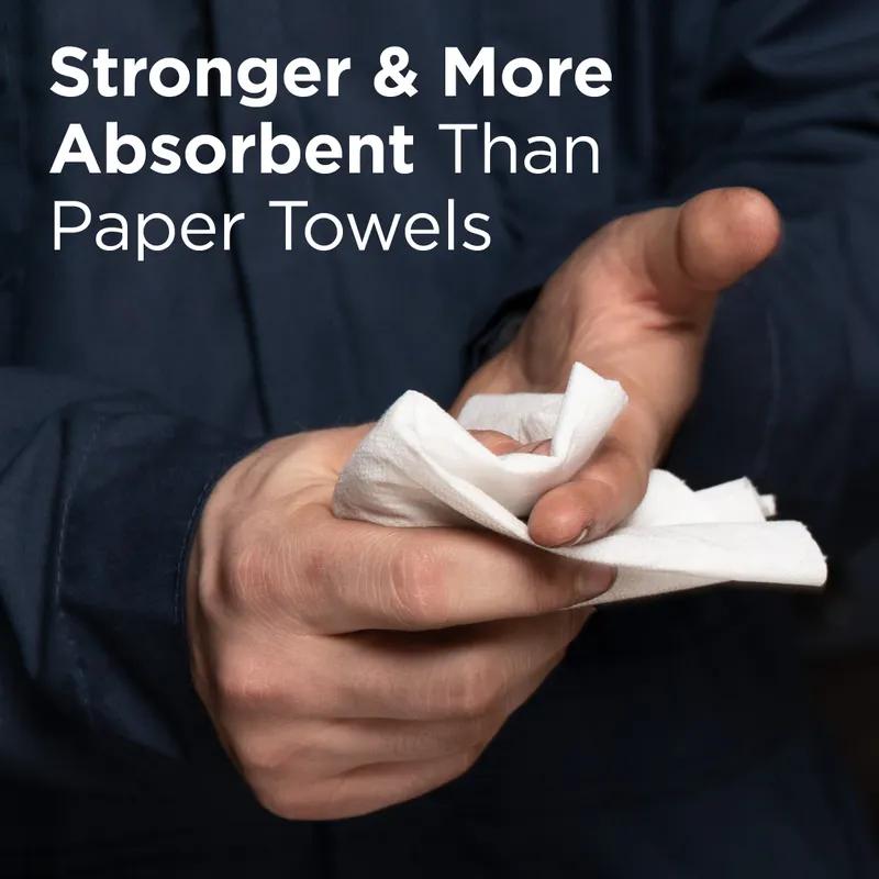 Brawny® Professional Cleaning Wipe 12.5X8 IN Light Duty 2 Paper White 1/3 Fold 148 Sheets/Pack 20 Packs/Case