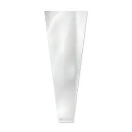 Hydroponic Herb & Produce Bag 9X14X3.5 IN Plastic Clear Sleeve Sealed Bottom 1000/Case