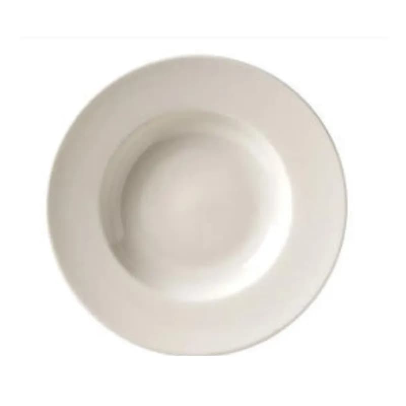 Pasta Bowl 11.5 IN 20 OZ China American White Round Deep Rim Fully Vitrified Dual Ovenable Freezer Safe 12/Case