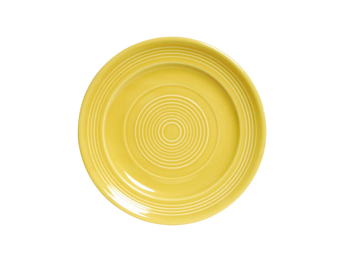 Concentrix Plate 7.5 IN China Saffron Round Wide Rim Fully Vitrified 24/Case