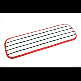 3M™ Easy Scrub Mop 18X5 IN Red White Microfiber PP With Scrub Strips 4 Count/Pack 10 Packs/Case 40 Count/Case