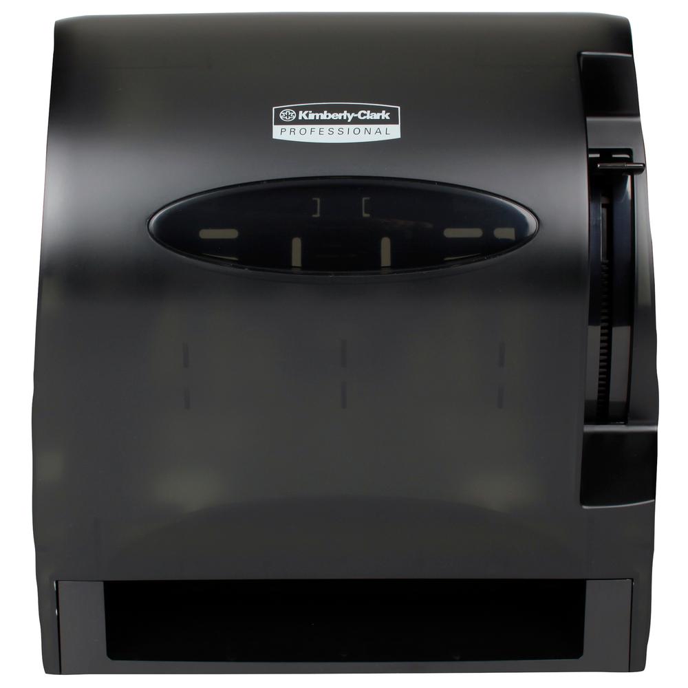 Kimberly-Clark Professional LEV-R-MATIC Paper Towel Dispenser 13.3X13.5X9.8 IN Wall Mount Smoke Lever Dispensed 1/Each