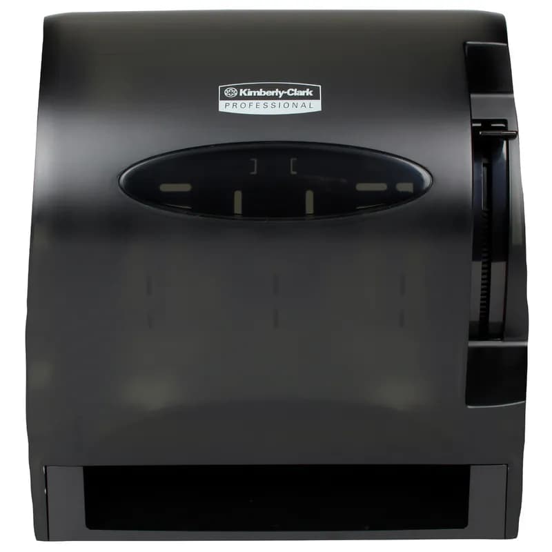 Kimberly-Clark Professional LEV-R-MATIC Paper Towel Dispenser 13.3X13.5X9.8 IN Wall Mount Smoke Lever Dispensed 1/Each