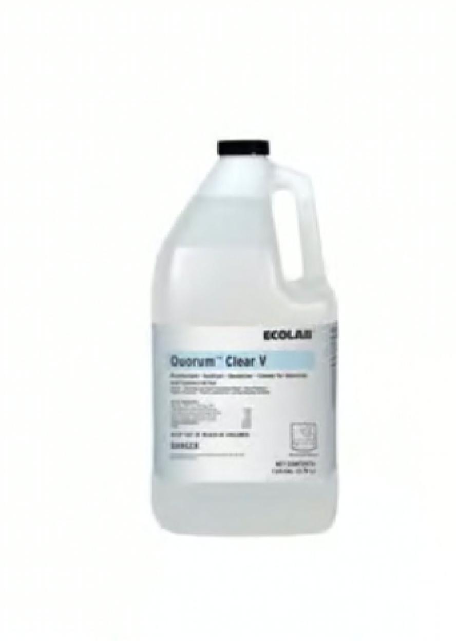 Quorum Clear V Disinfectant & Sanitizer 1 GAL Low Foam Quat Ammoniated 4/Case