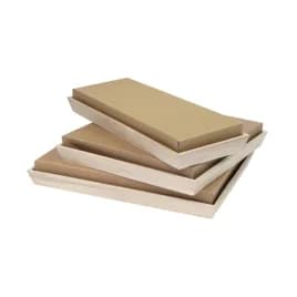 Lid Flat 15.05X11.9X2.3 IN Paper Kraft For Container 10 Count/Pack 5 Packs/Case 50 Count/Case