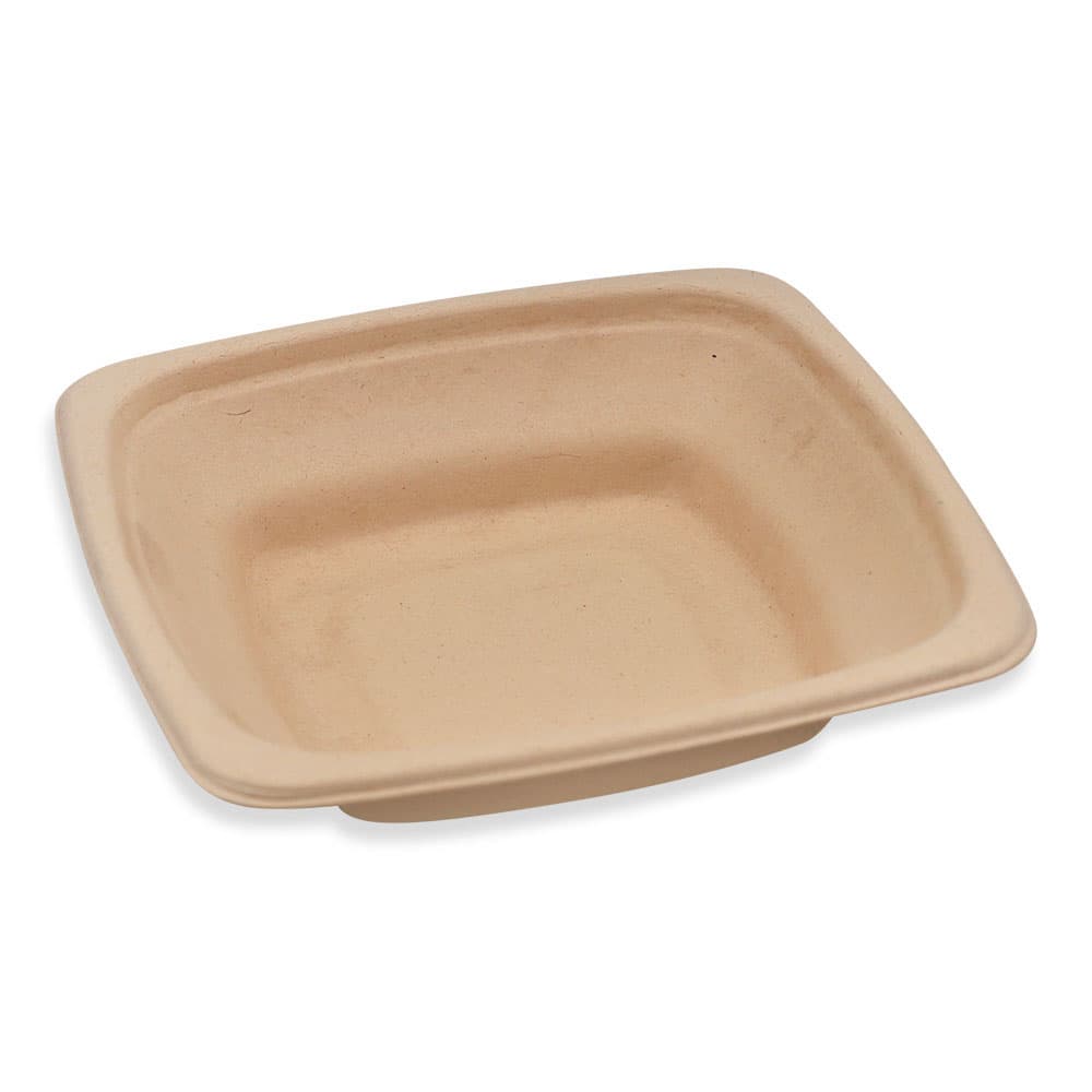 Victoria Bay Bowl 16 OZ Pulp Fiber Kraft Square 300/Case