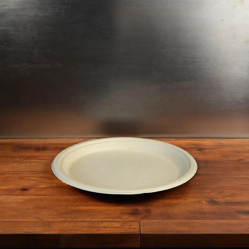 Victoria Bay Plate 10 IN Sugarcane Kraft 500/Case