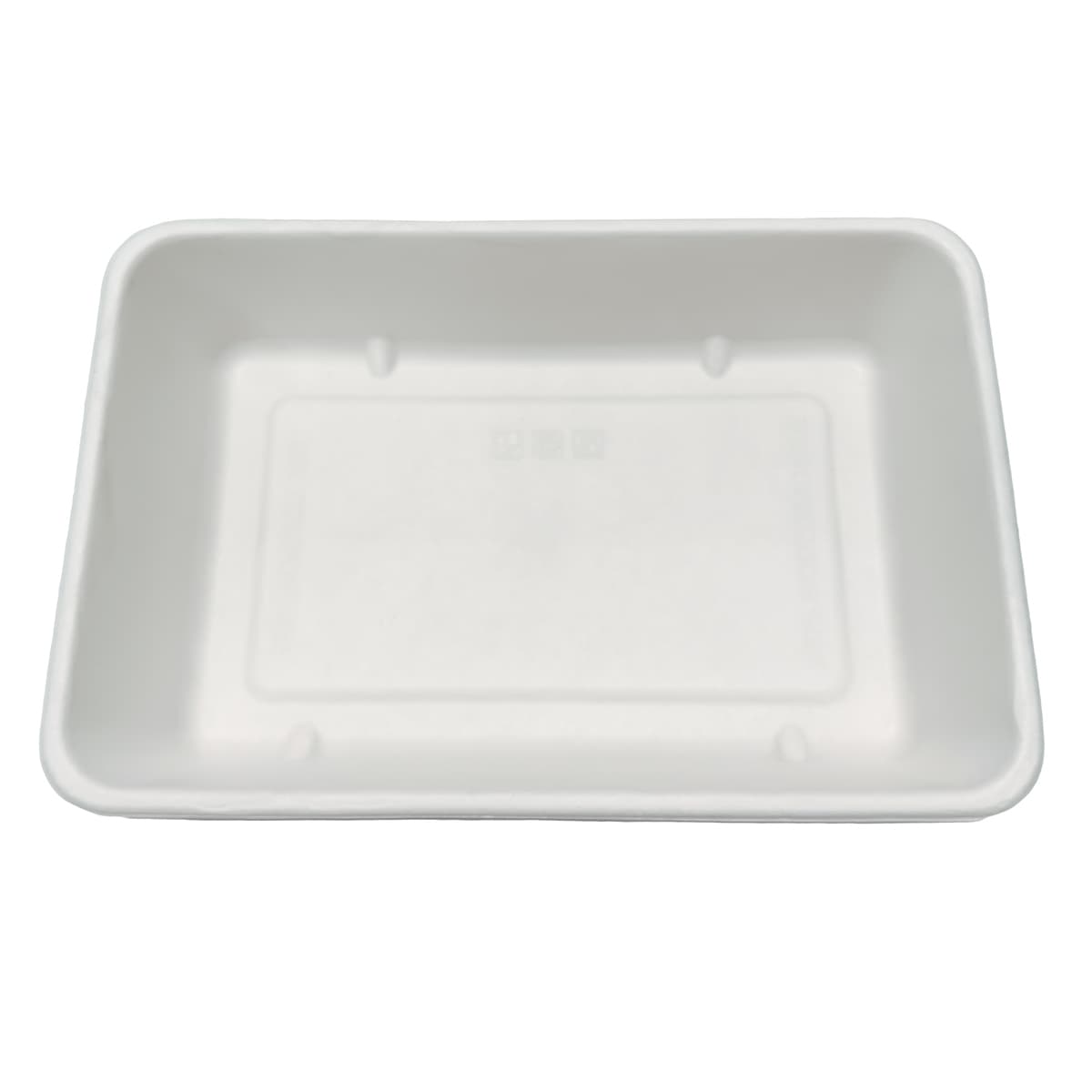 Victoria Bay Take-Out Container 30 OZ 6X9 IN Sugarcane Pulp Fiber Rectangle 50 Count/Pack 6 Packs/Case 300 Count/Case