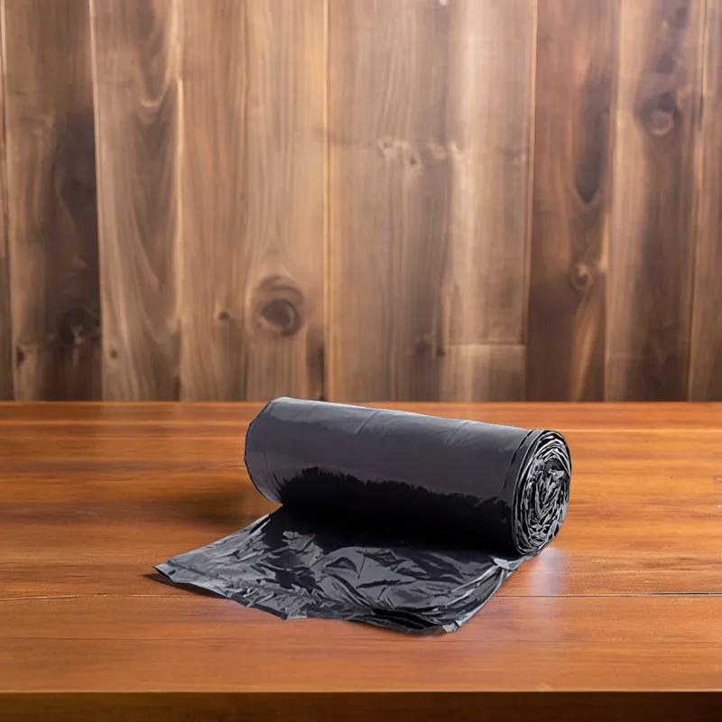 Victoria Bay Can Liner 33X39 IN Black LDPE 2MIL 50 Count/Roll 2 Rolls/Case 100 Count/Case