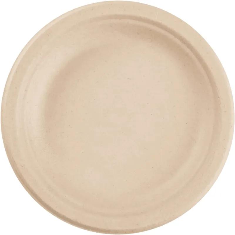 Victoria Bay Plate 6 IN Sugarcane Kraft 1000/Case