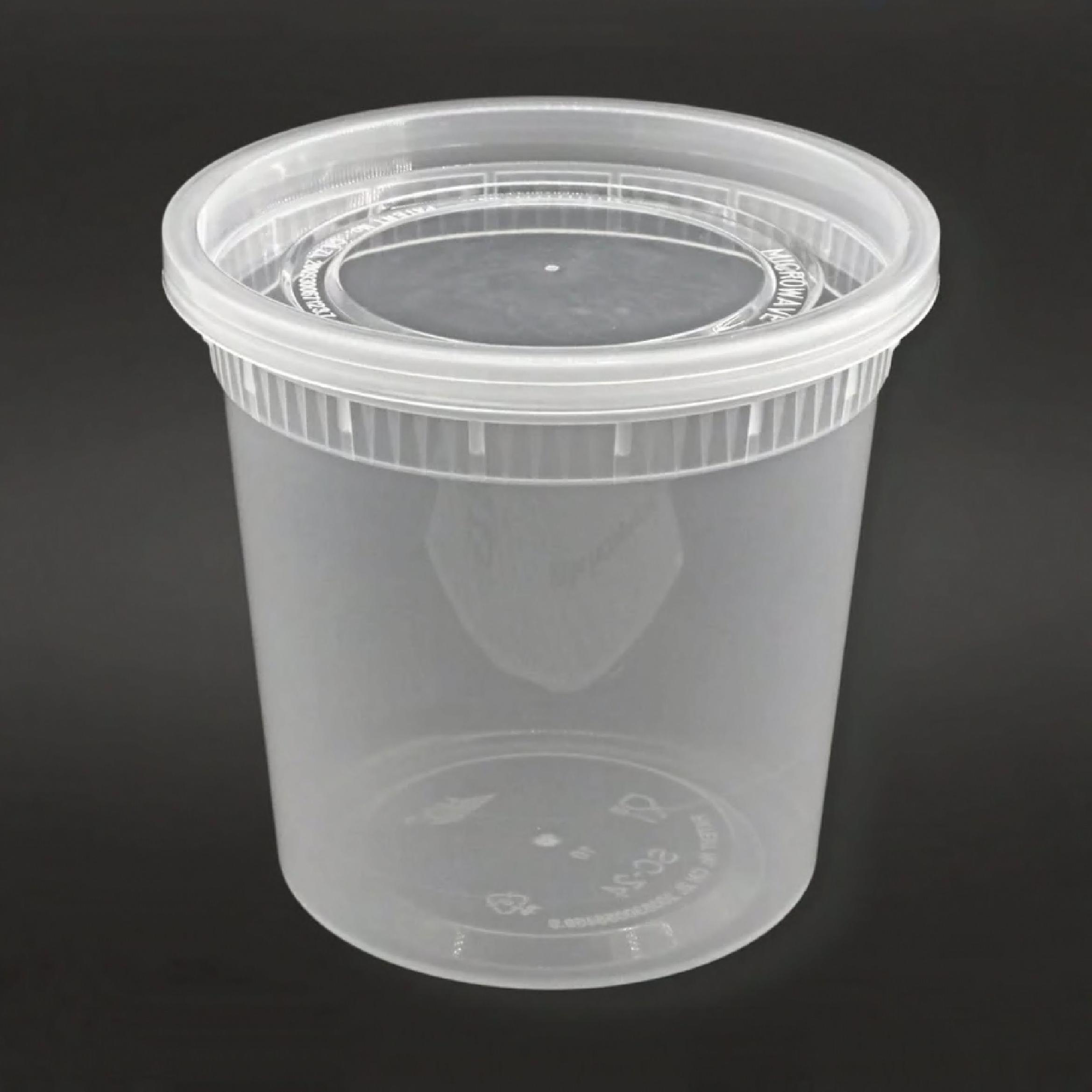 Victoria Bay Deli Container 24 OZ PP Clear Round 480/Case