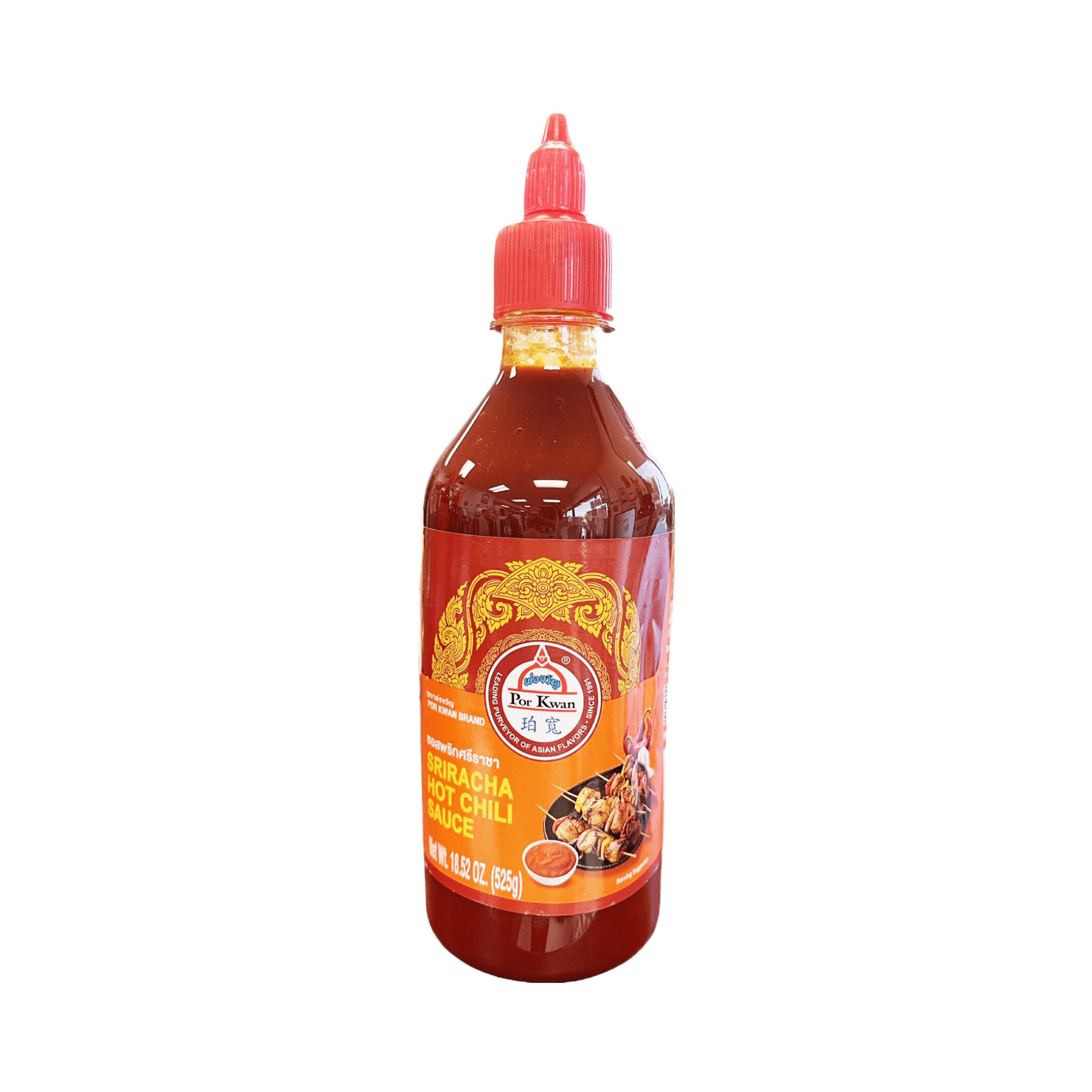 Por Kwan Hot Chili Sriracha Sauce 18.52 OZ 12/Case