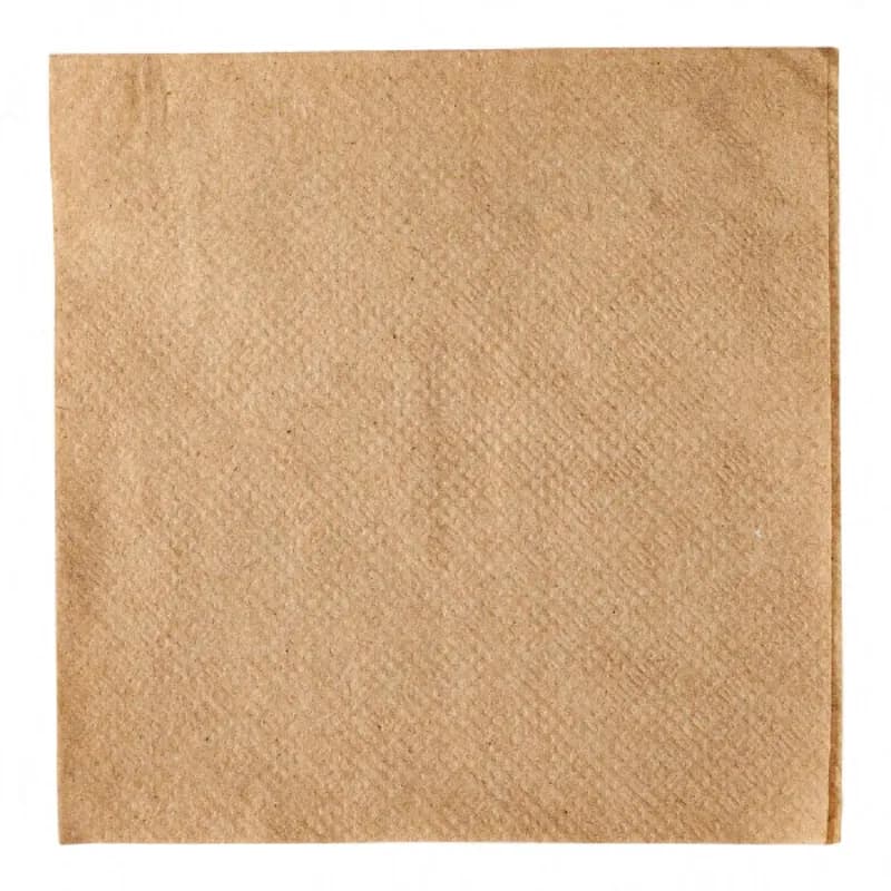 Beverage Napkins 9X9 IN Kraft Paper 2PLY 2000/Case