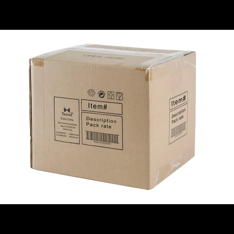 TuxTrendz Zion Plate 10.75X0.875 IN China Matte Beige Round Fully Vitrified 12/Case