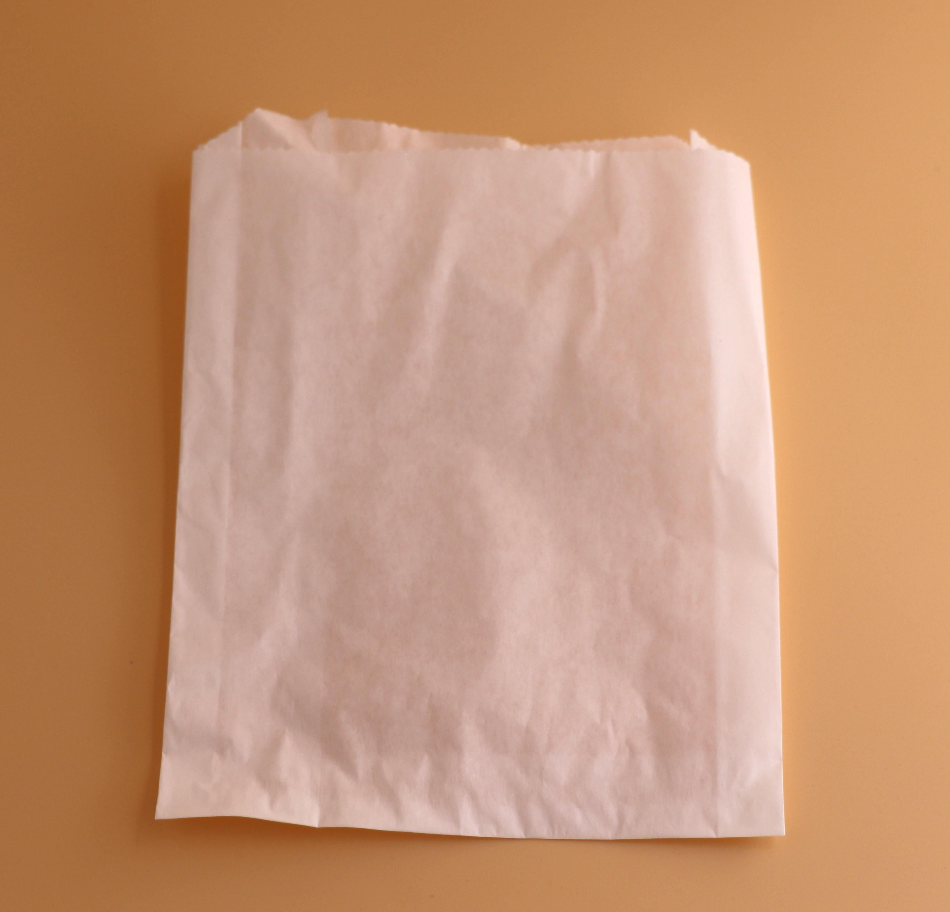 Bag 6X0.75X7.25 IN #19 White Grease Resistant 2000/Case