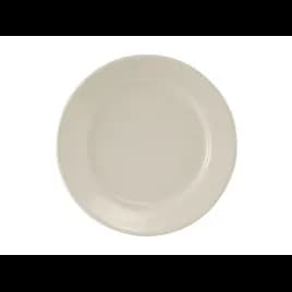 Reno Plate 9 IN China Eggshell Round Wide Rim Rolled Edge Fully Vitrified 24/Case