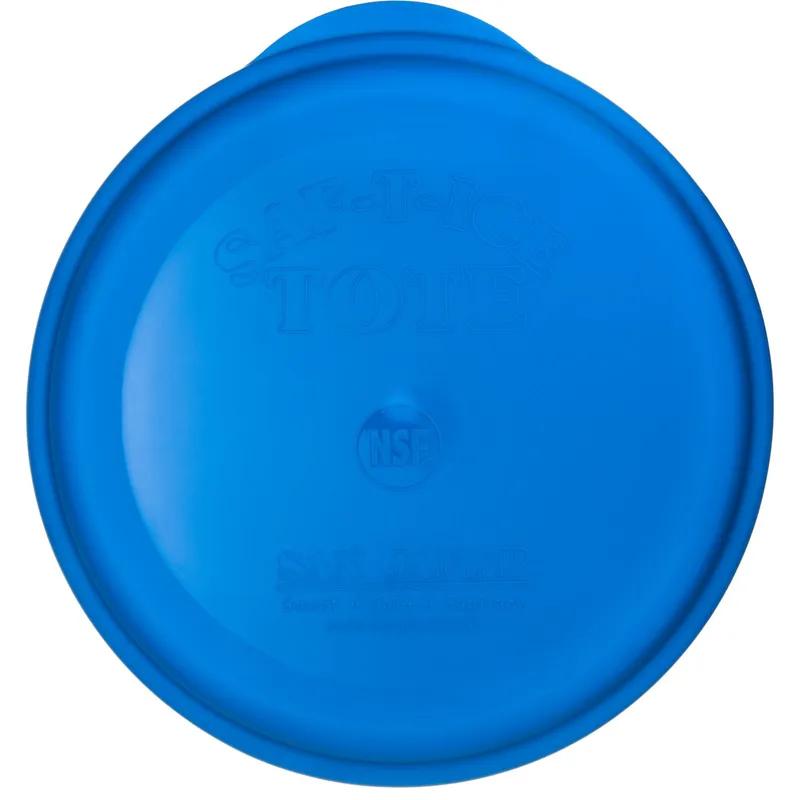 San Jamar Lid Saf-T-Ice® 5 and 6 GAL Ice Totes Plastic Snap-Tight 1/Each