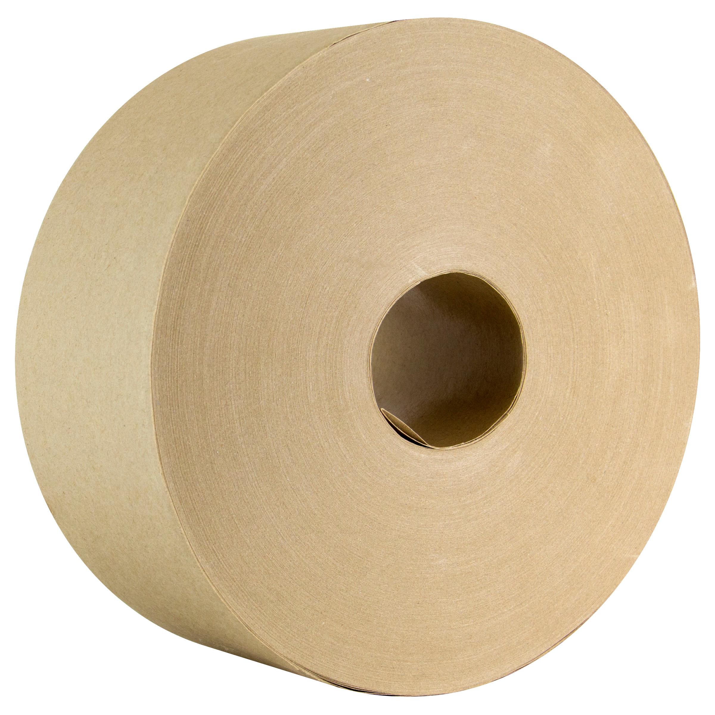 Central® Water-Activated Tape 2IN X600FT Natural 5.6MIL 160 Grade 14 Rolls/Case 60 Cases/Pallet