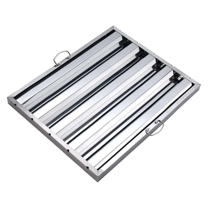 Hood Filter 24.5X19.5X1.5 IN Stainless Steel 1/Each