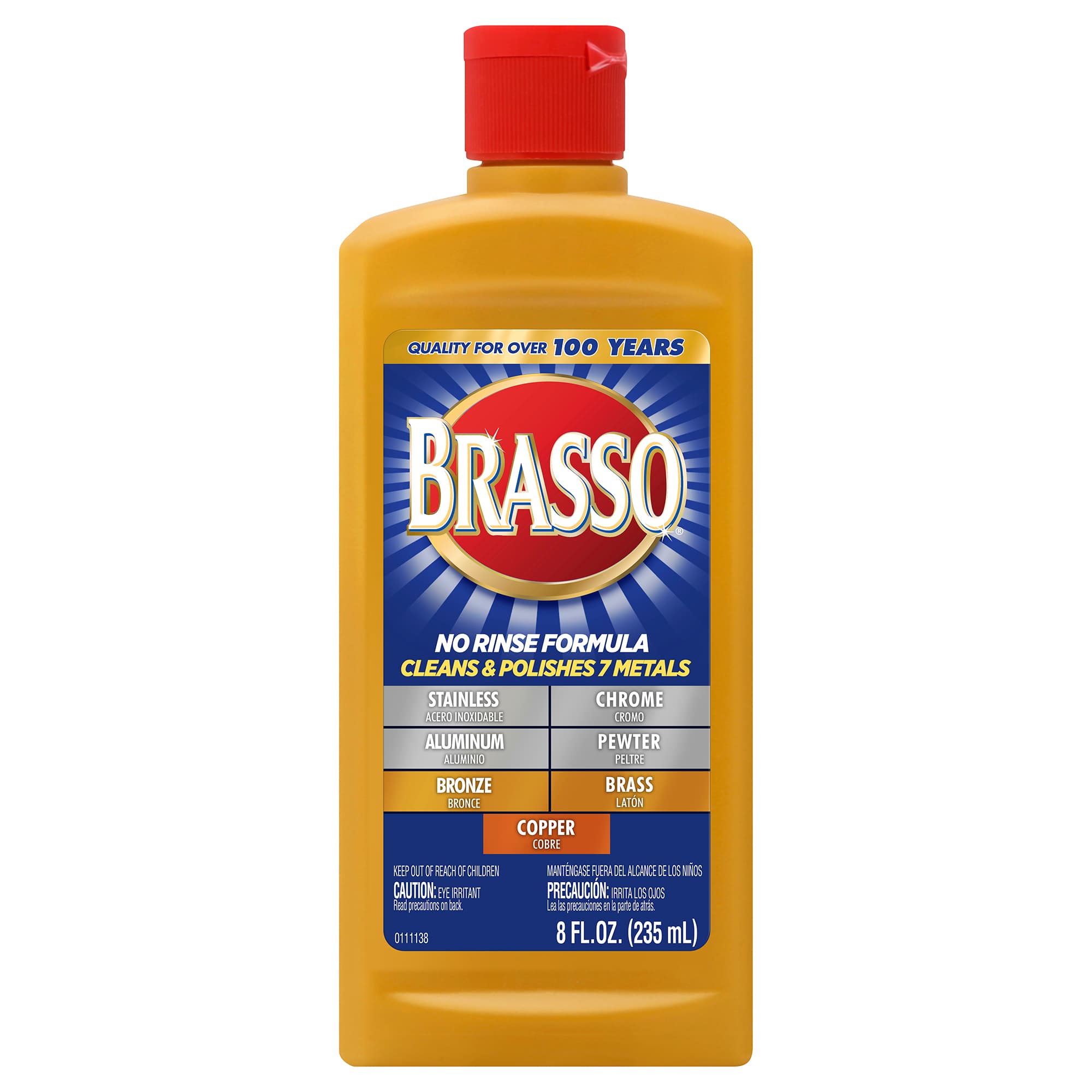 Brasso® Metal Polish 8 OZ 8/Case