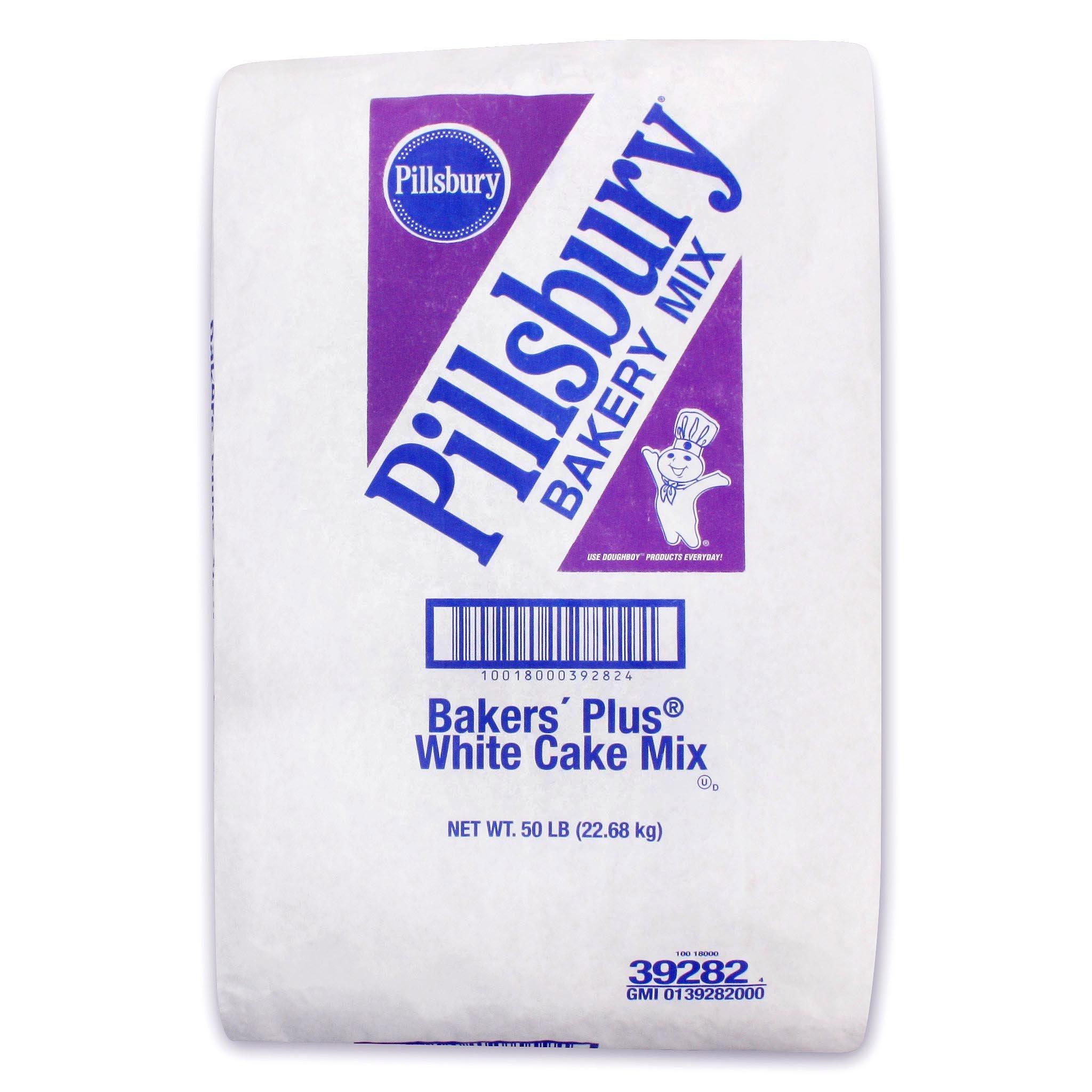 Pillsbury® White Cake Mix 50# 1/Bag