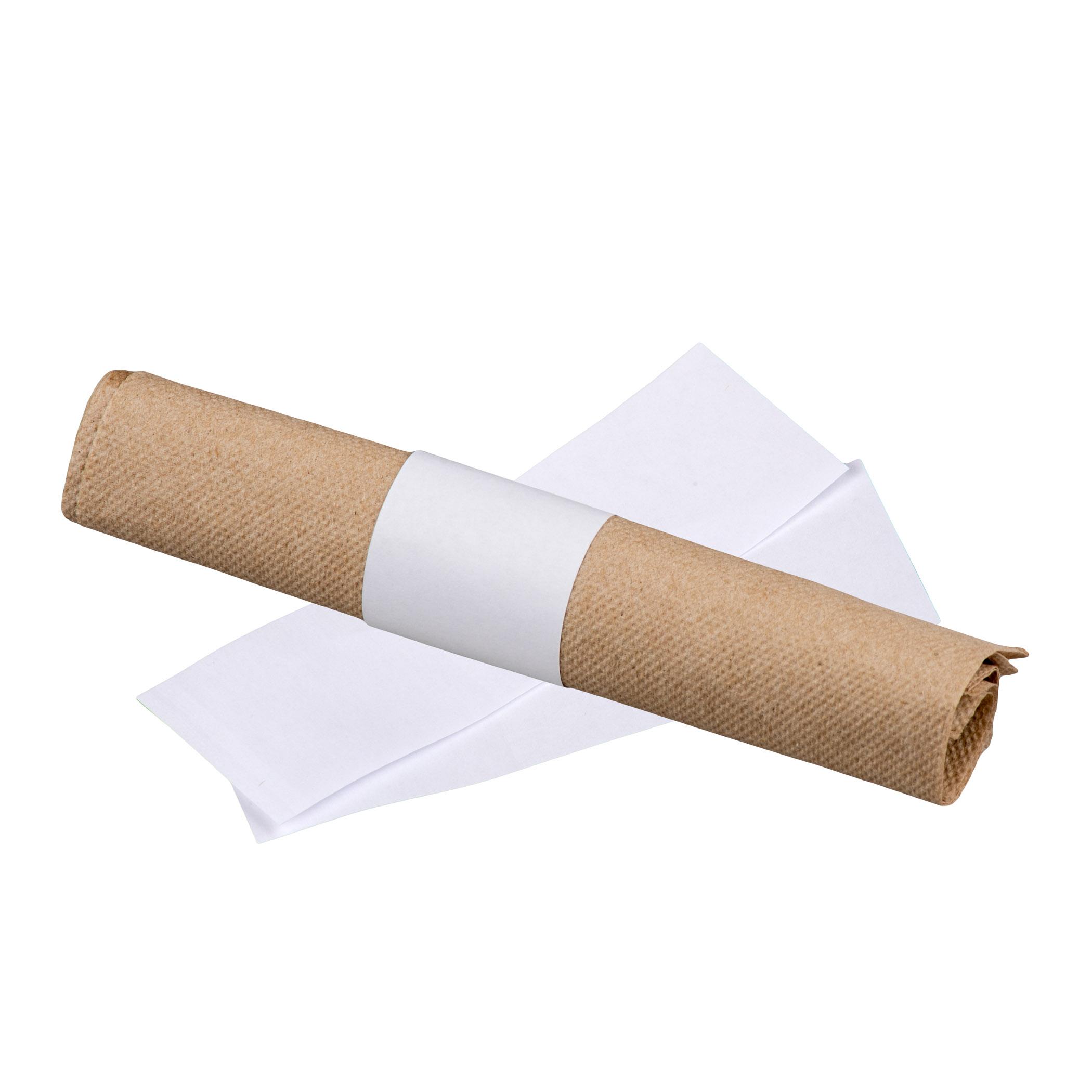 Napkin Bands 4.5X1.5 IN White 4000/Case