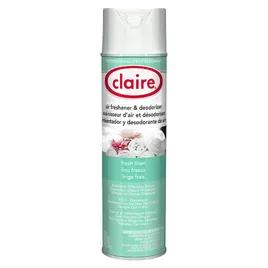 Claire Air Freshener & Deodorizer Fresh Linen Aerosol 20 FLOZ 12/Case