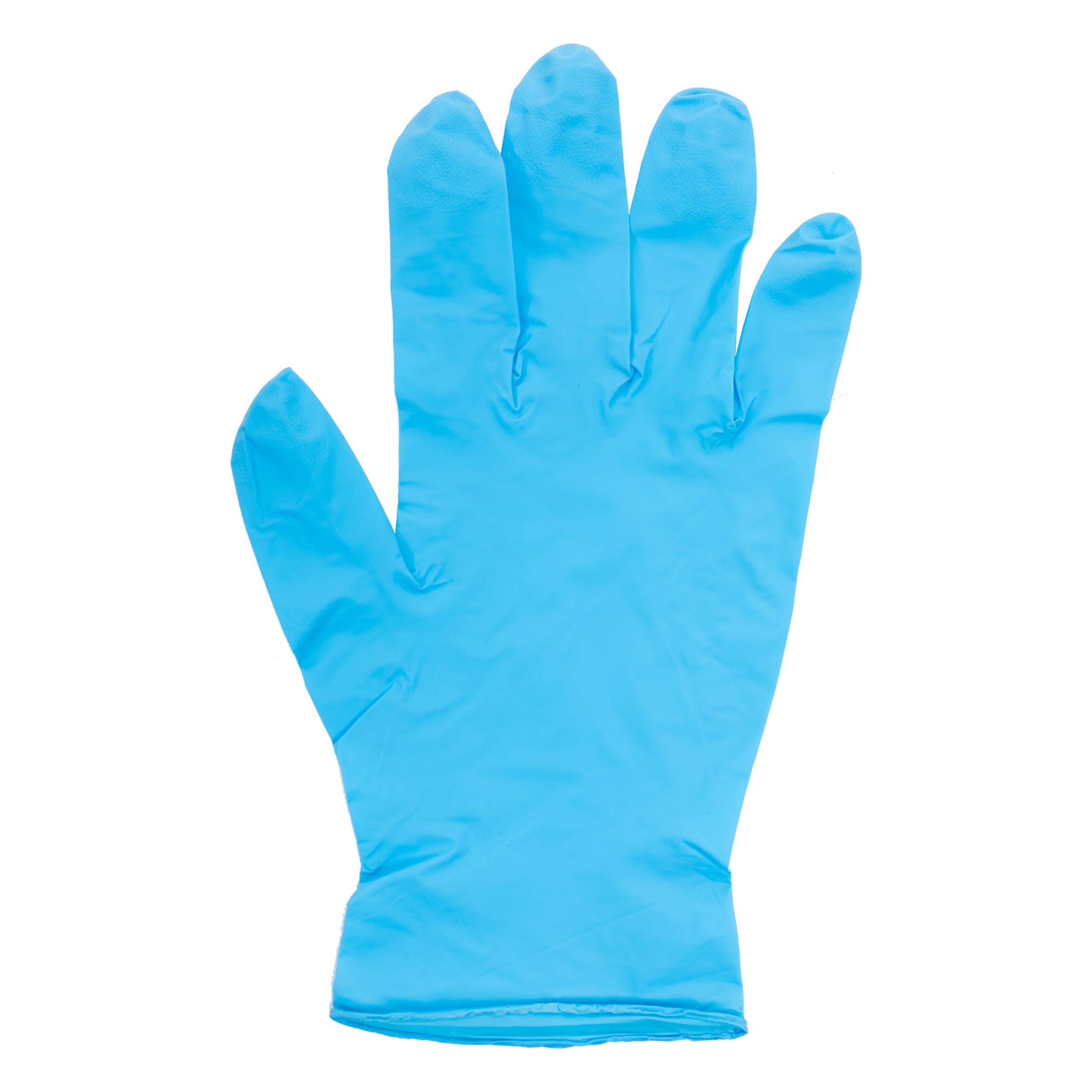 Nitra-Med Examination Gloves Large (LG) Blue 4MIL Heavyweight Nitrile Powder-Free 100 Count/Pack 10 Packs/Case