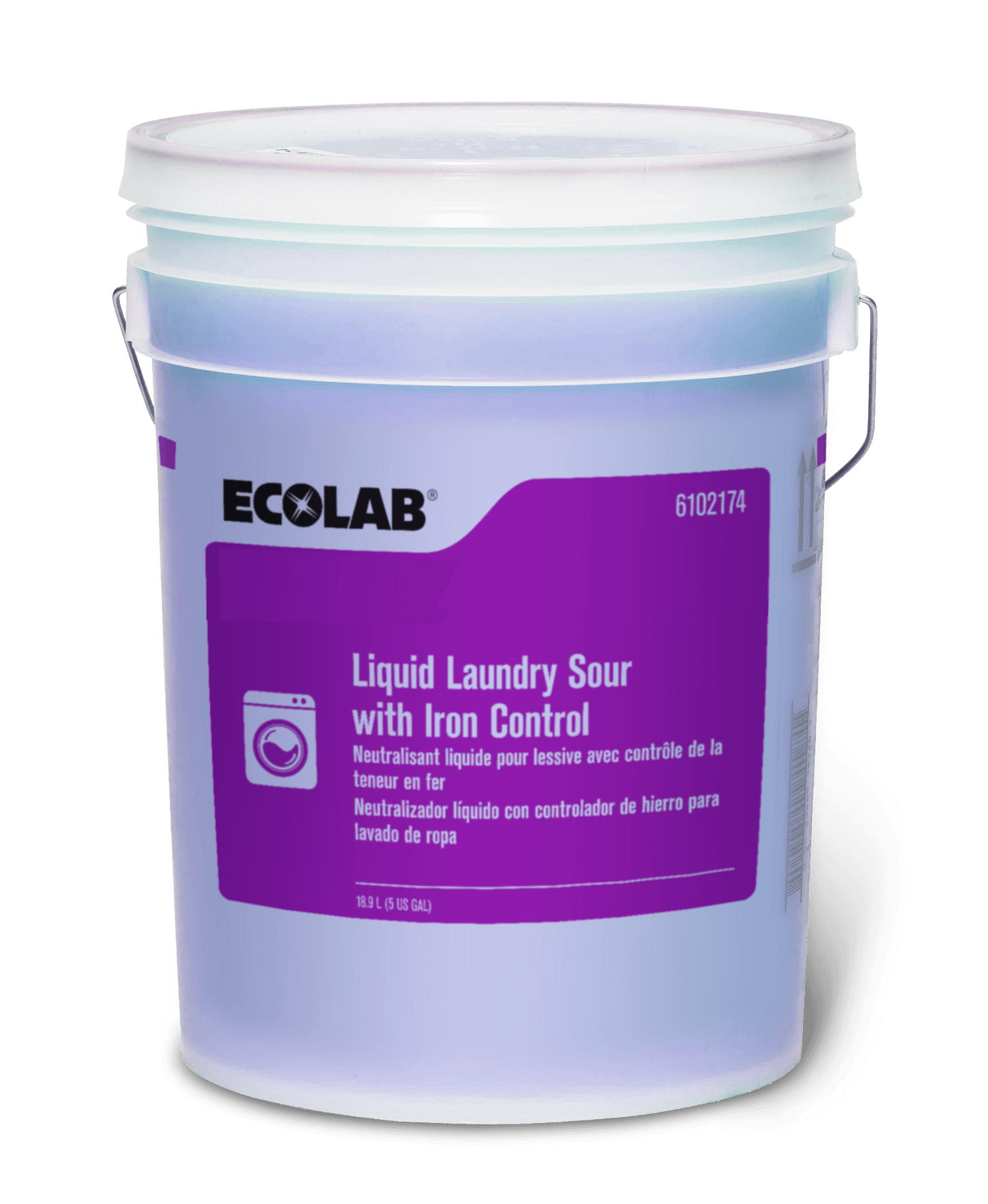 Laundry Sour 5 GAL Liquid Iron Control 1/Pail