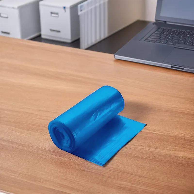 Can Liner 33X39 IN Blue 1.5MIL Coreless Star Seal 100/Case