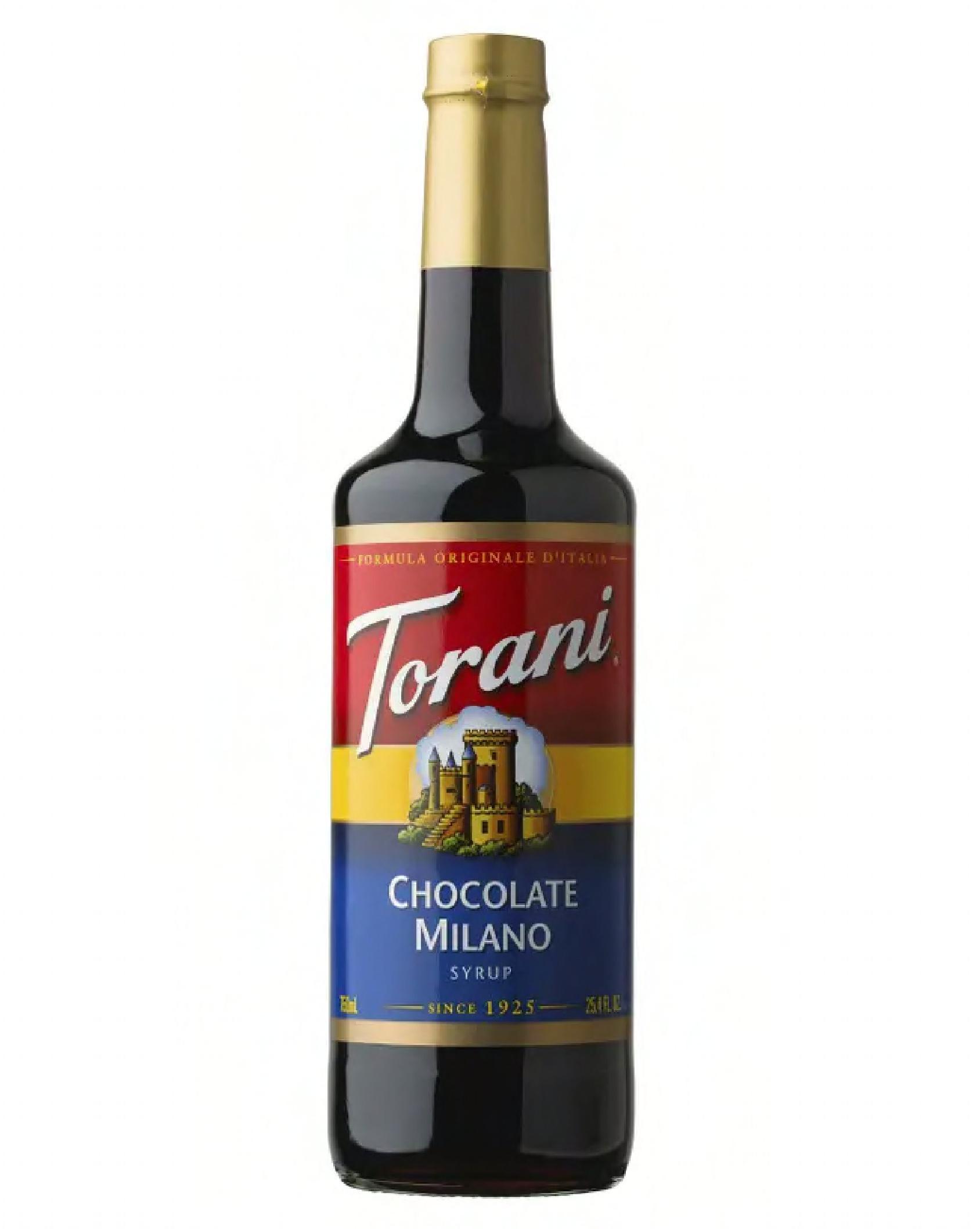Chocolate Milano Syrup 25.4 OZ 12/Case