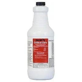 Critical Care Unscented Disinfectant 32 FLOZ Multi Surface RTU Antimicrobial Virucidal 6/Case