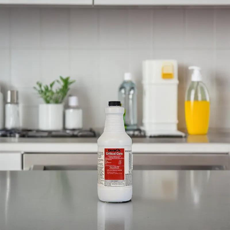 Critical Care Unscented Disinfectant 32 FLOZ Multi Surface RTU Antimicrobial Virucidal 6/Case