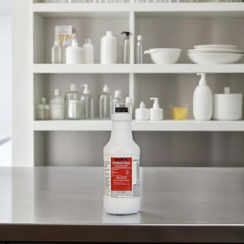 Critical Care Unscented Disinfectant 32 FLOZ Multi Surface RTU Antimicrobial Virucidal 6/Case