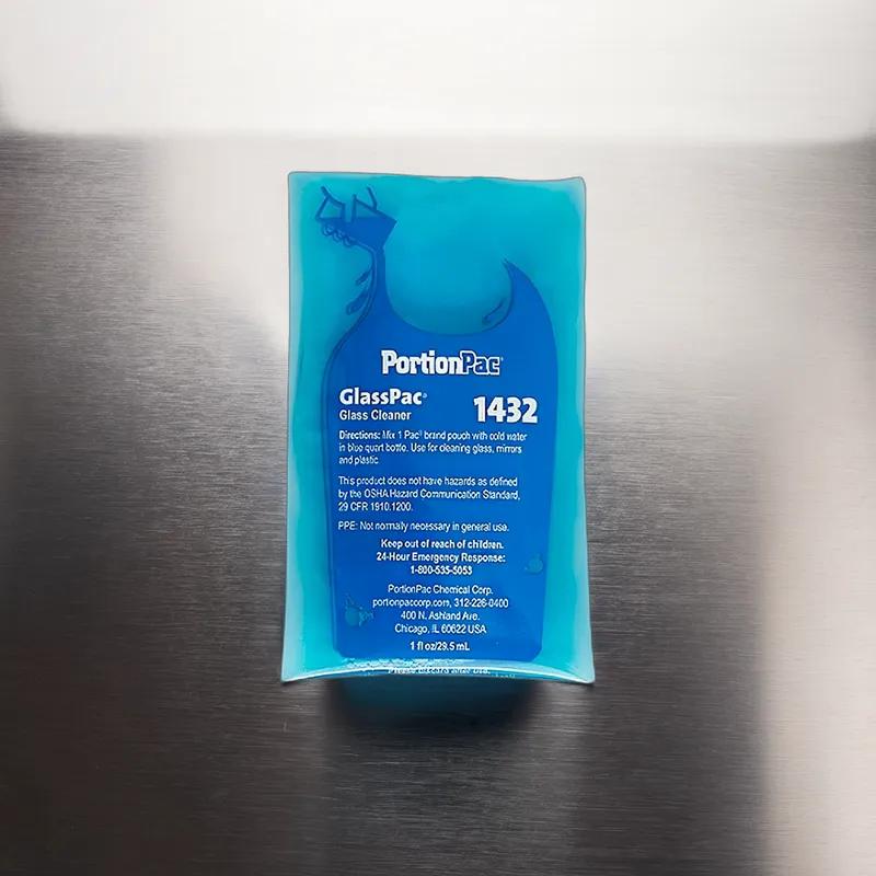 GlassPac Unscented Window & Glass Cleaner 1 FLOZ Concentrate Non-Ammoniated 132/Box