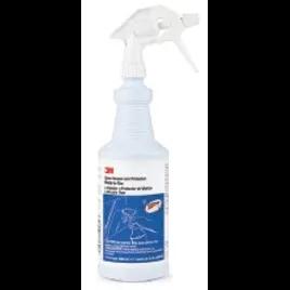 3M 17L Glass Cleaner & Protector Spray Bottle & Trigger Sprayer 32 FLOZ PE Clear White 1/Each