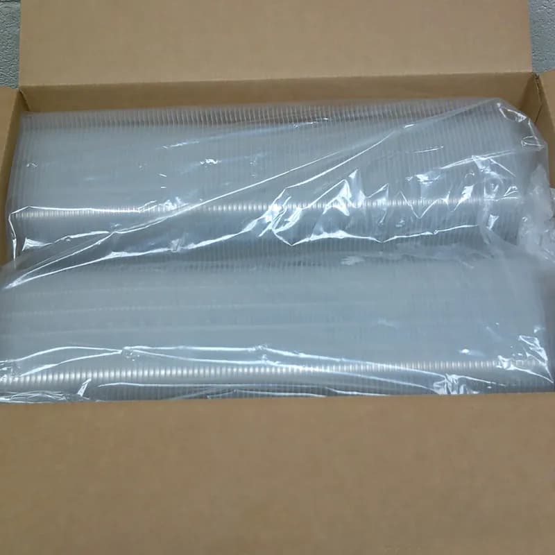 Take-Out Container Hinged 6X6 IN PP Clear 420/Case