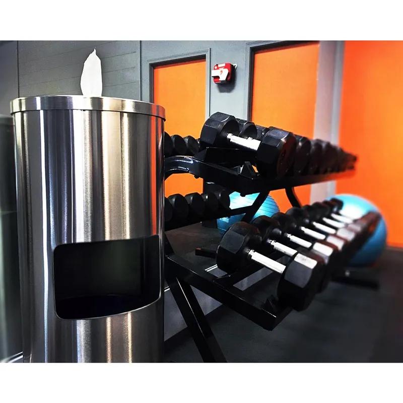 Wipe Dispenser 14X36 IN Stainless Steel Silver 1/Each