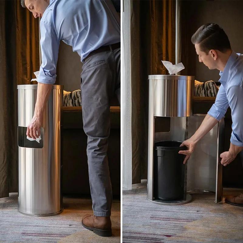 Wipe Dispenser 14X36 IN Stainless Steel Silver 1/Each