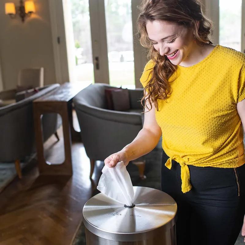 Wipe Dispenser 14X36 IN Stainless Steel Silver 1/Each