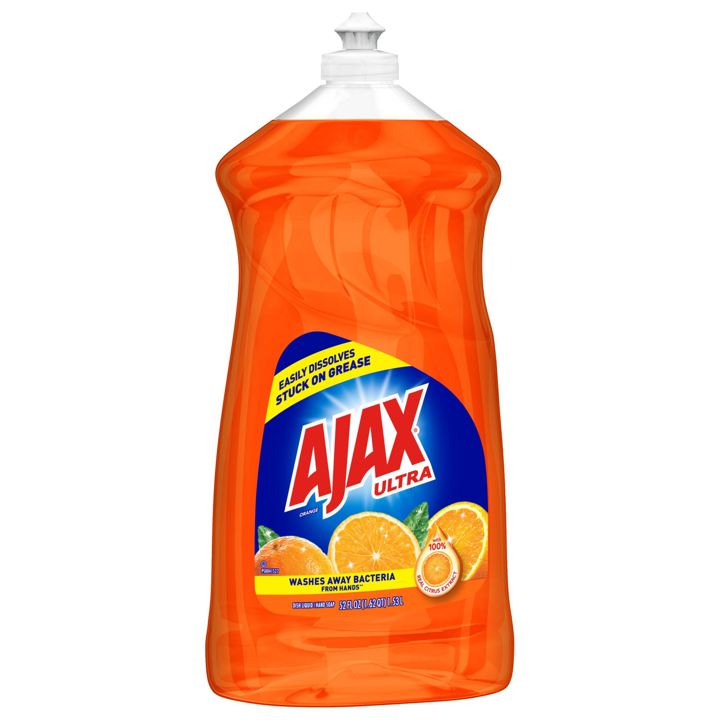 Ajax® Orange Manual Dish Detergent 52 FLOZ Liquid 6/Case