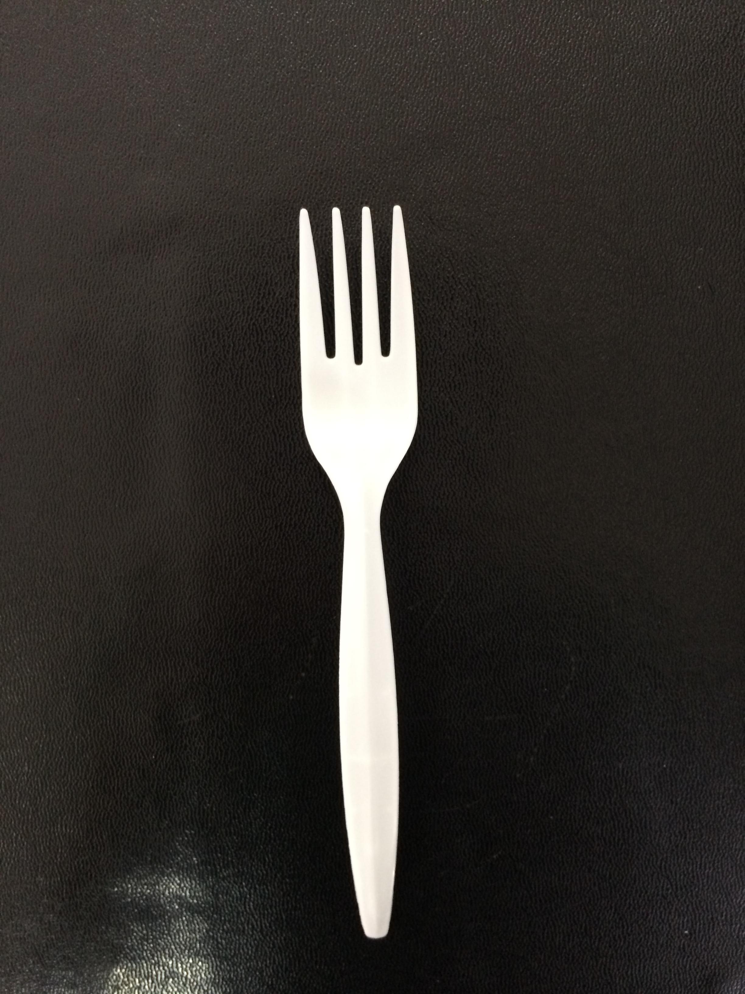 Victoria Bay Fork 6 IN PP White Medium Heavy Microwave Safe Freezer Safe 1000/Case