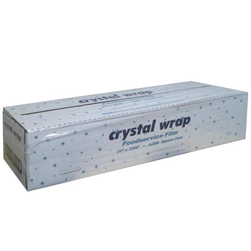 Crystal Wrap Cling Film Roll 24IN X2M PVC 1/Roll