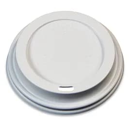 Victoria Bay Lid Dome PS White For 10-20 OZ Hot Cup Sip Through 1000/Case