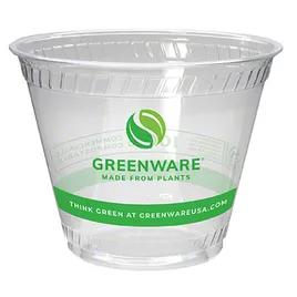Greenware® Cup 9 FLOZ PLA Clear 1000/Case