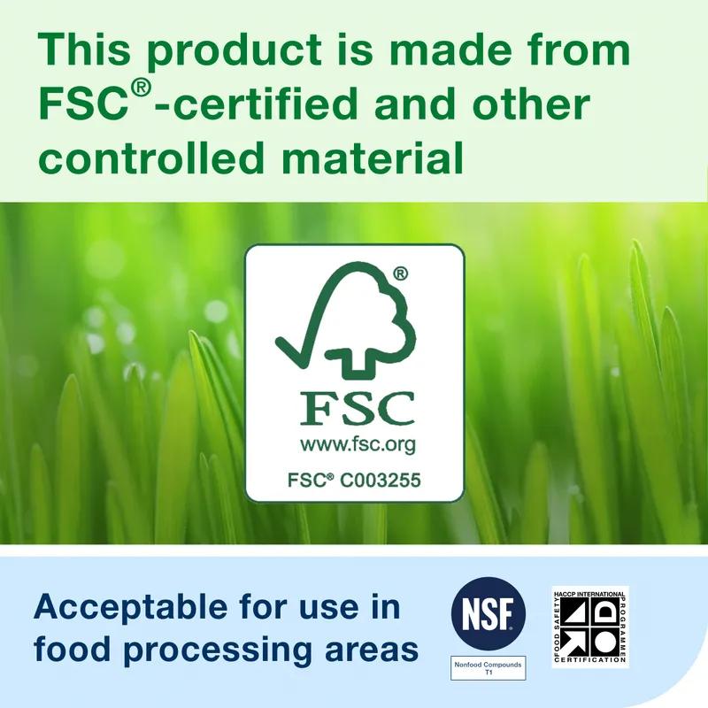 Tork Cleaning Towel 21X13 IN White 1/4 Fold Refill 2-in-1 Absorbent 120 Count/Pack 1 Packs/Case 120 Count/Case