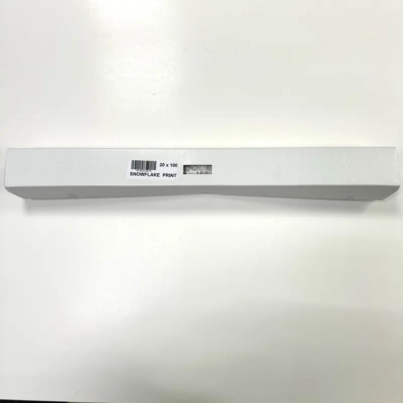 Cellophane Sheet 20X100 IN Snowflake 1/Roll