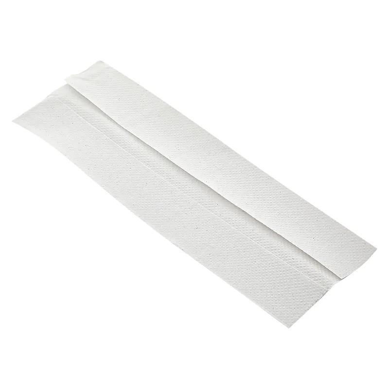 Victoria Bay Folded Paper Towel 10X3.4 IN 1PLY Recycled Paper White C-Fold 150 Count/Pack 16 Packs/Case 2400 Count/Case