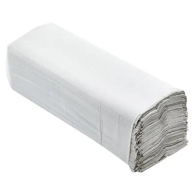 Victoria Bay Folded Paper Towel 10X3.4 IN 1PLY Recycled Paper White C-Fold 150 Count/Pack 16 Packs/Case 2400 Count/Case