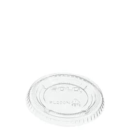 Lid PP Clear For 1.5-2 OZ Souffle & Portion Cup 2500/Case